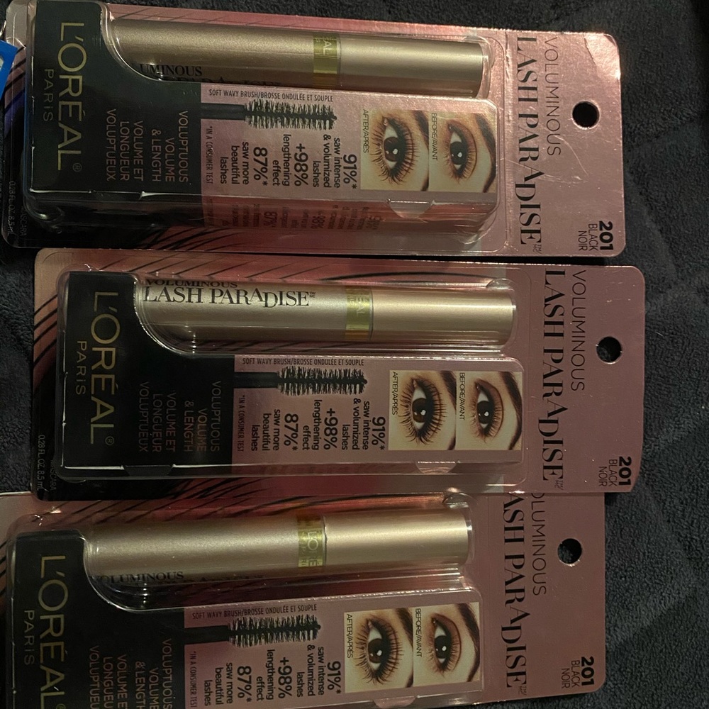 3 brand new mascaras